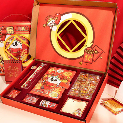 J-LH008 New Year God of Wealth Hand Account Gift Box (minimum order per box)