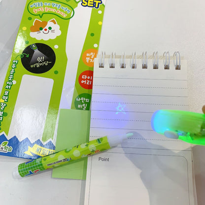 17565 invisible pen+sticky note (minimum batch per box)