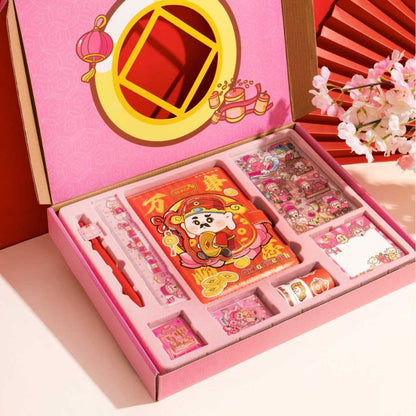 J-LH008 New Year God of Wealth Hand Account Gift Box (minimum order per box)