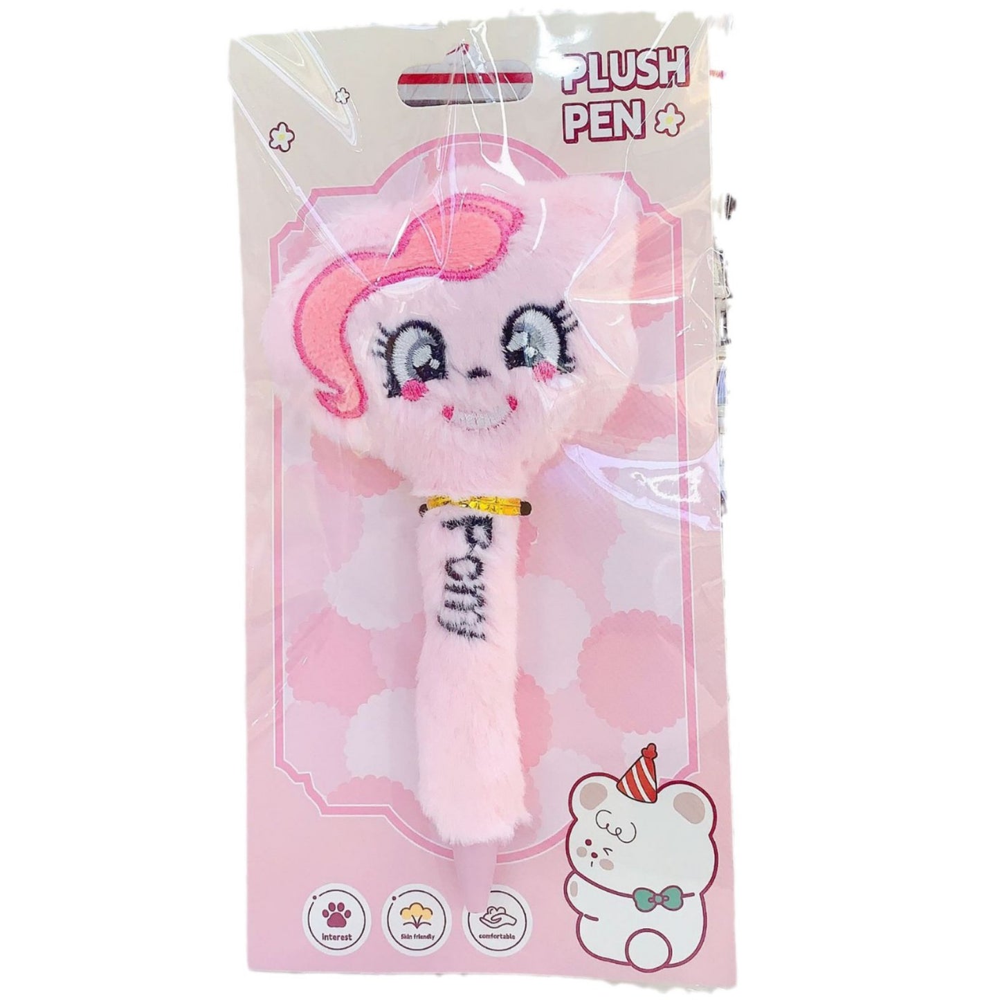 NO.150 Fun Plush Pen (Pony) (minimum batch per box)