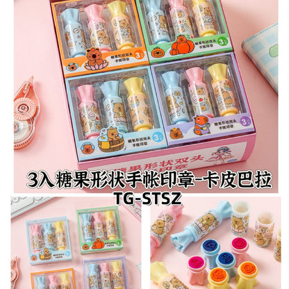 TG-STSZ candy shaped double headed hand account seal (Sanrio) (minimum batch per box)