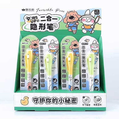 BJ-24300 Sweet Mali 2-in-1 Invisible Pen (minimum order per box)