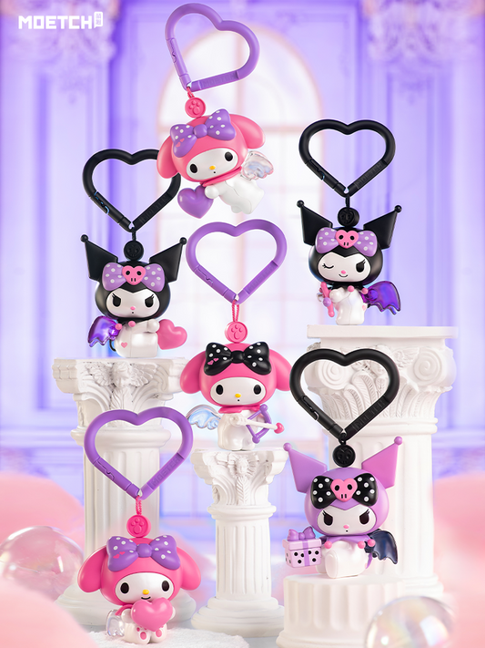 Kuromi&My Melody Intern Cupid Series Charming Music Charm