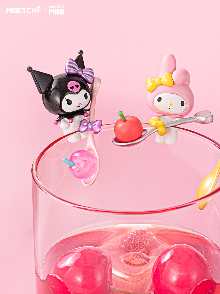 Sanrio characters Cherry Fruity Cup Hook Series Adorable Beans