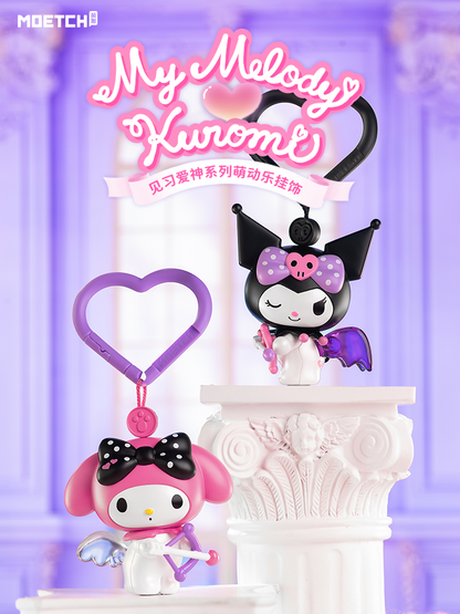 Kuromi&My Melody Intern Cupid Series Charming Music Charm