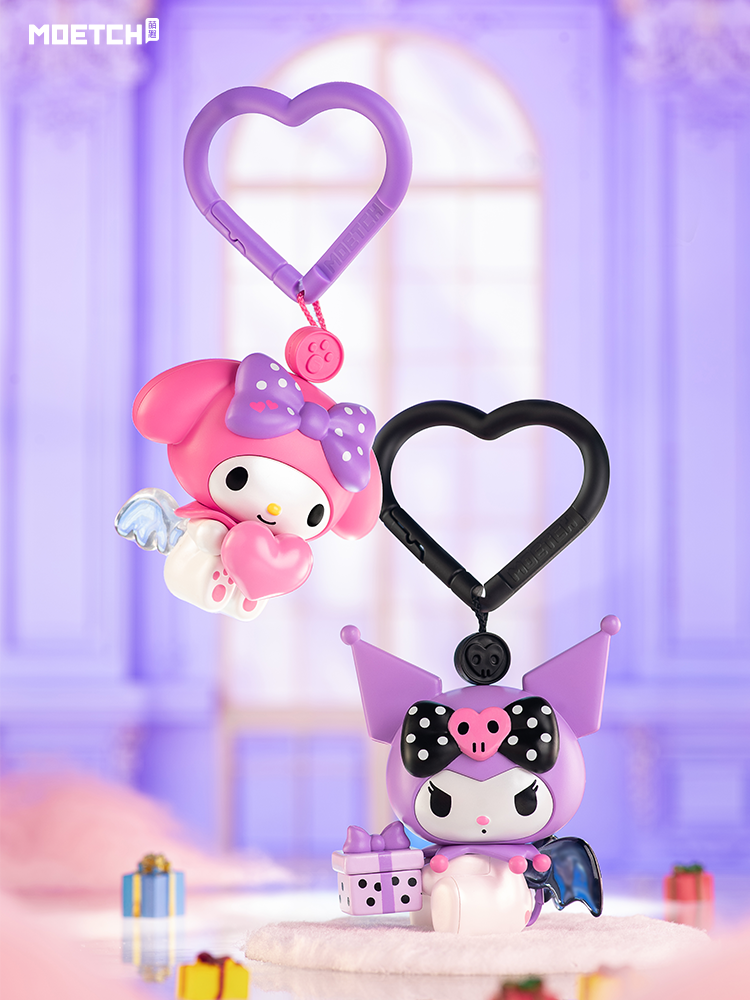 Kuromi&My Melody Intern Cupid Series Charming Music Charm