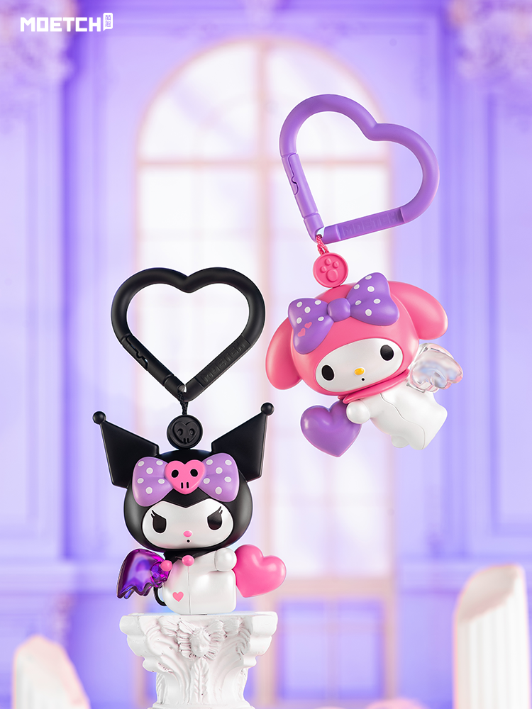 Kuromi&My Melody Intern Cupid Series Charming Music Charm