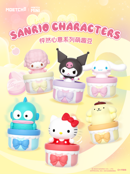 Sanrio characters "Peng Ran Xin Yi" series cute beans