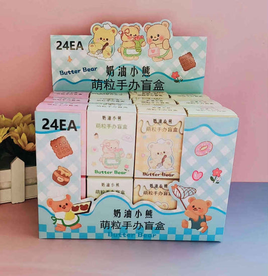 93180 Cream Bear Cute Cub Handmade Blind Box (AW-1170)